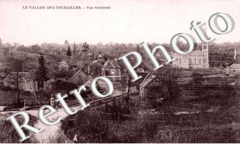 le Vallon des Tourailles, Vue Generale