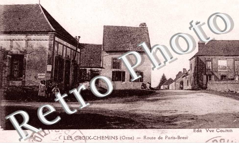 Les Croix-Chemins, Route de Paris-Brest