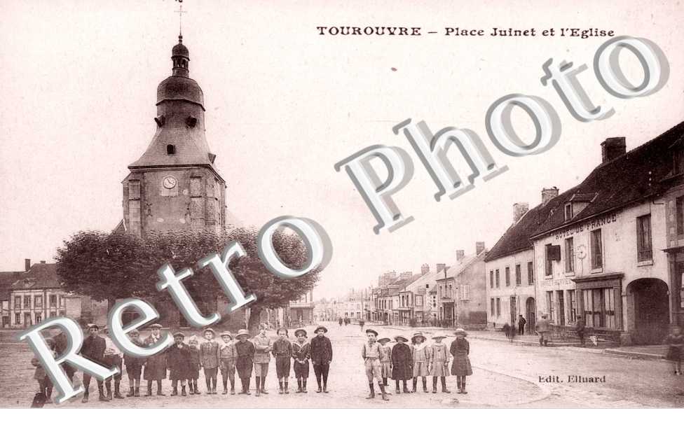 place Juinet et l&#039;eglise