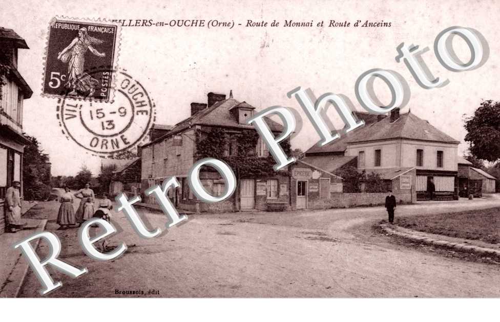 route de Monnai et route d&#039;Anceins