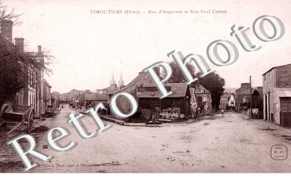 Rue d'Argentan et Rue Paul Creton