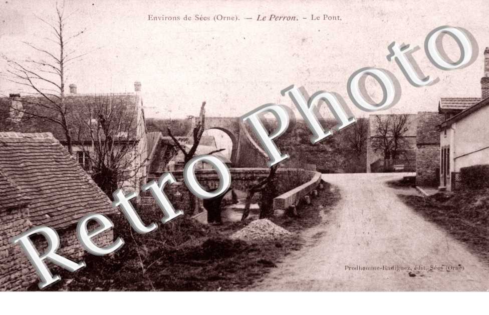 Le Perron, le pont