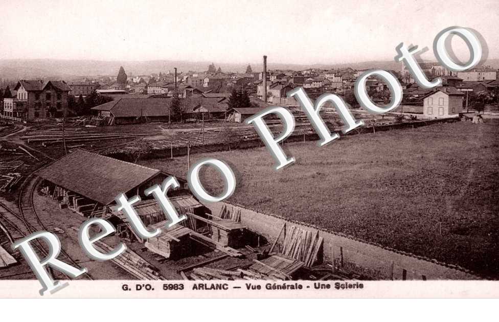 Vue Generale, Une Scierie