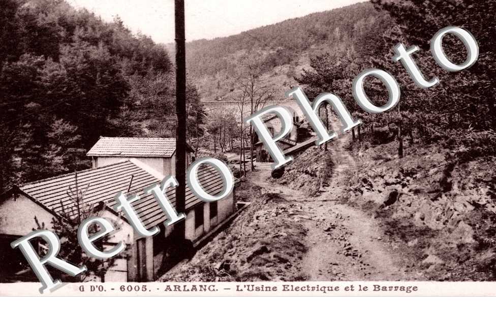 L&#039;usine electrique et le Barrage