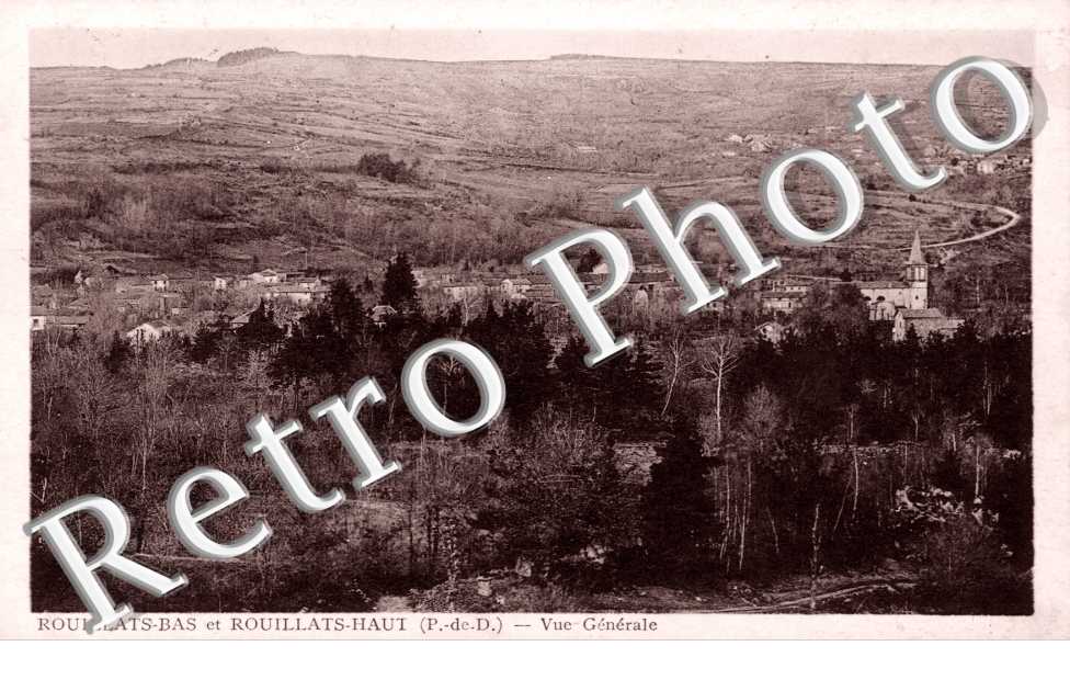 Rouillats Bas et Rouillat Haut, Vue generale