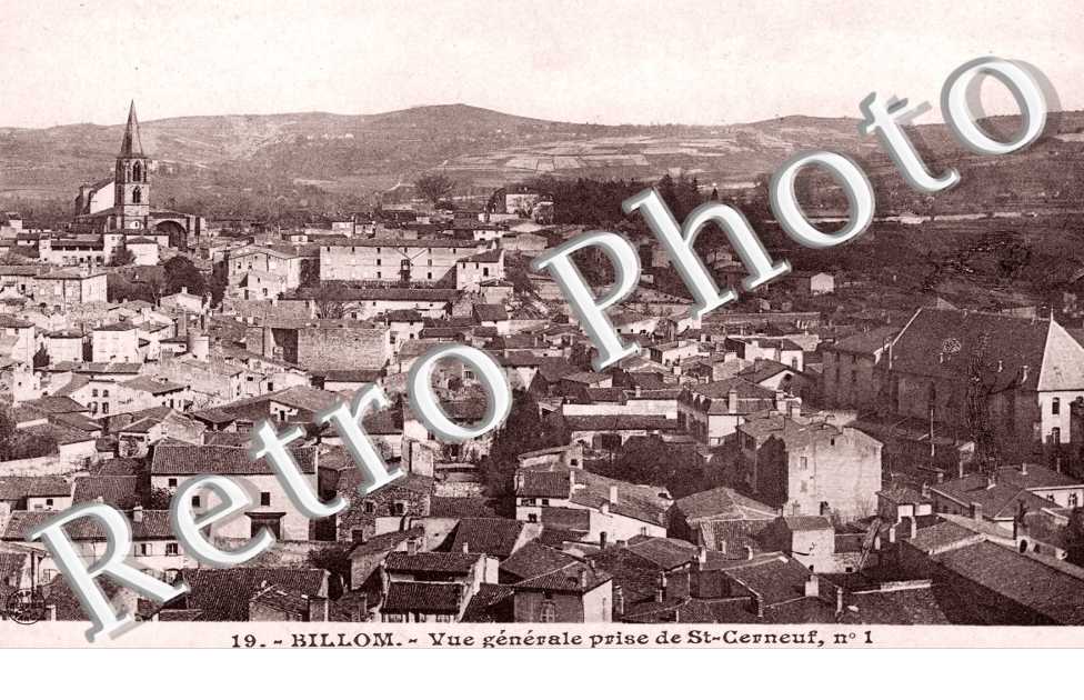 Vue Generale prise de Saint-Cerneuf