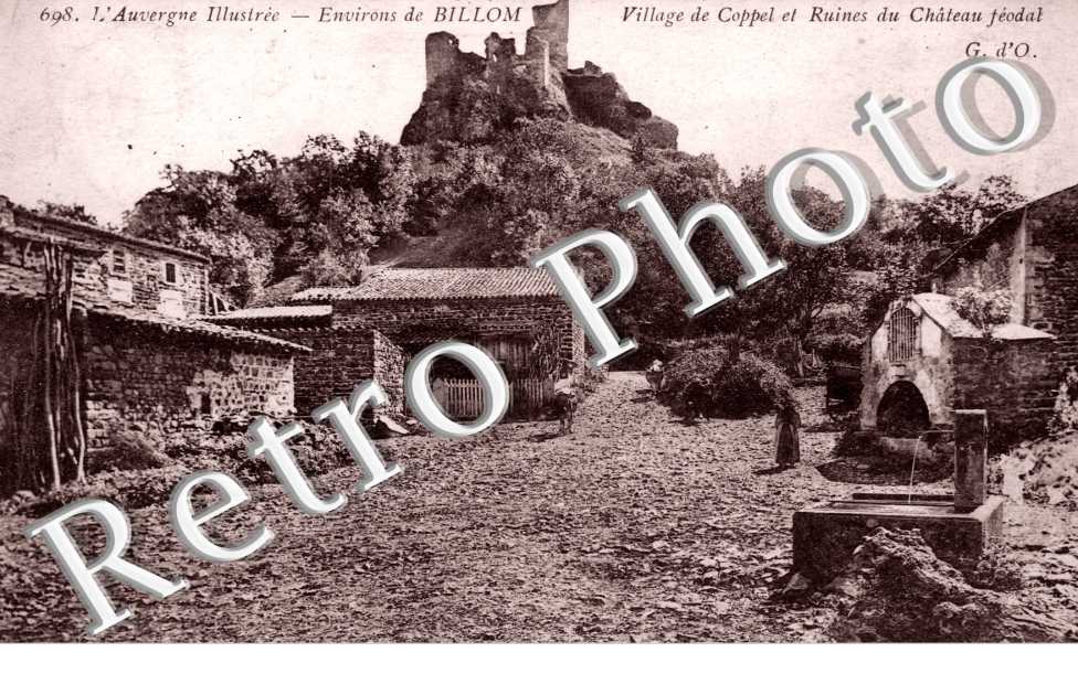 Village de Coppel et Ruines du Chateau feodal