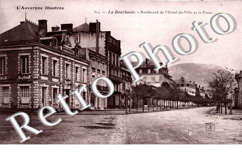 Boulevard de l'Hotel de Ville et la Poste