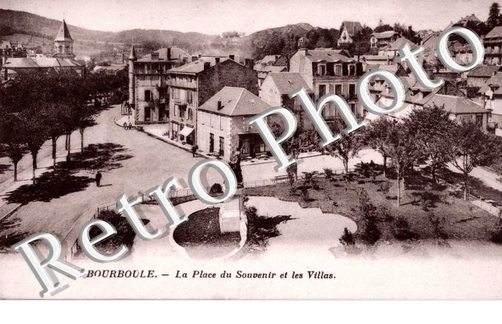 Place du Souvenir et les Villas