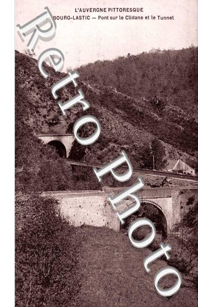 Pont sur le Clidane et le tunnel