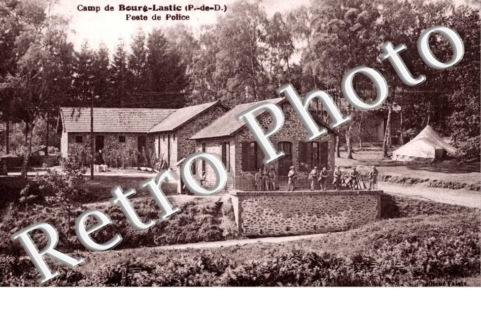 Camp de Boure-Lastic, Poste de Police
