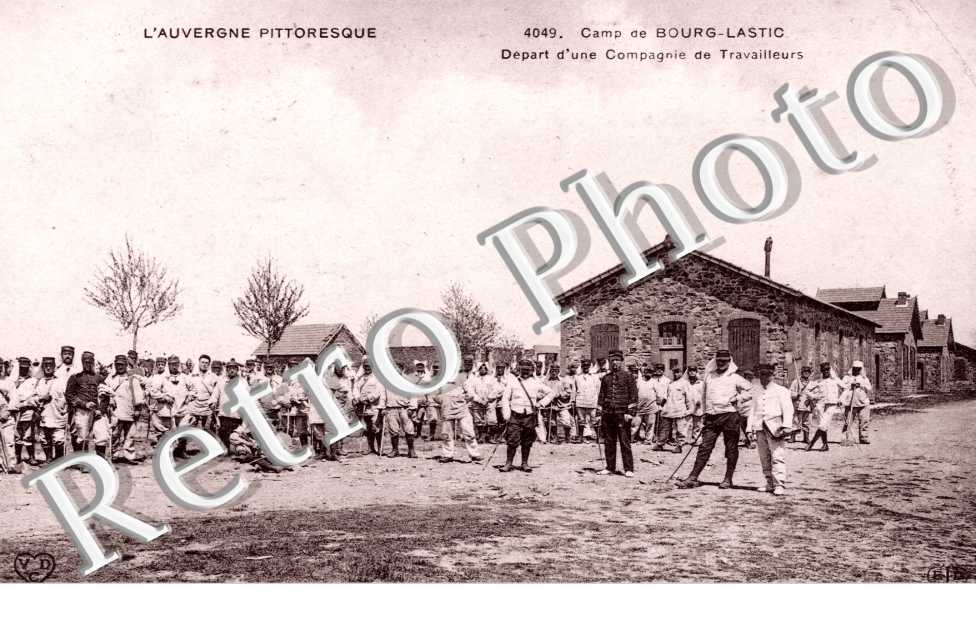 Camp Militaire -  Depart d&#039;une compagnie de Travailleurs
