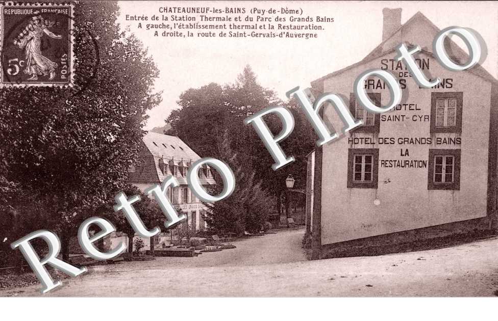 Station Thermale et du Parc des Grands Bains
