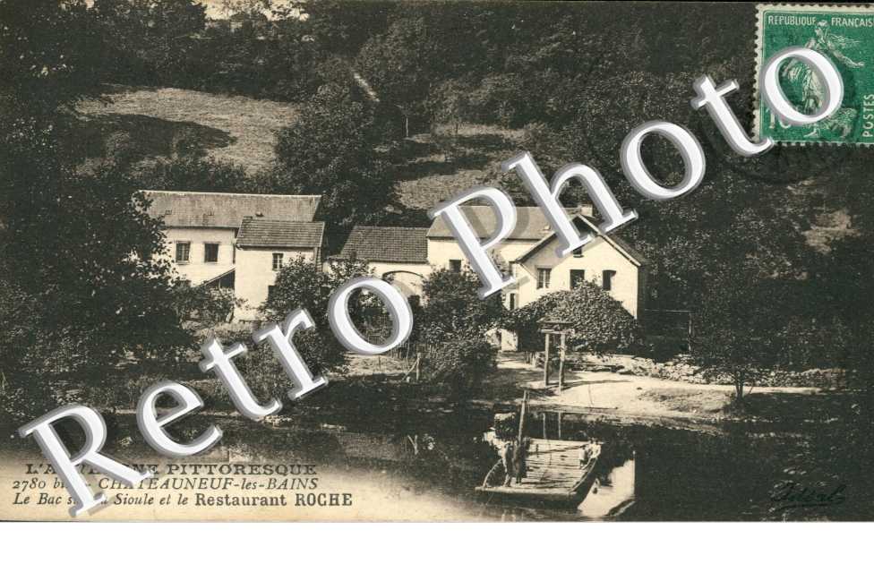 La Baie sur la Sioule et le Restaurant Roche