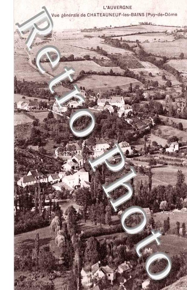Vue Generale de Chateauneuf-les-Bains