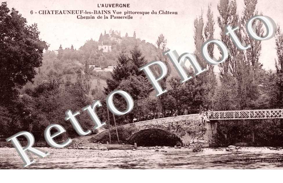 Vue Pittoresque du Chateau, Chemin de la Passerelle