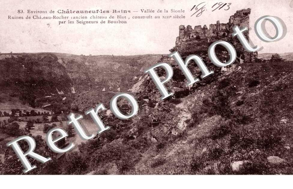 Ruines du Chateau Rocher
