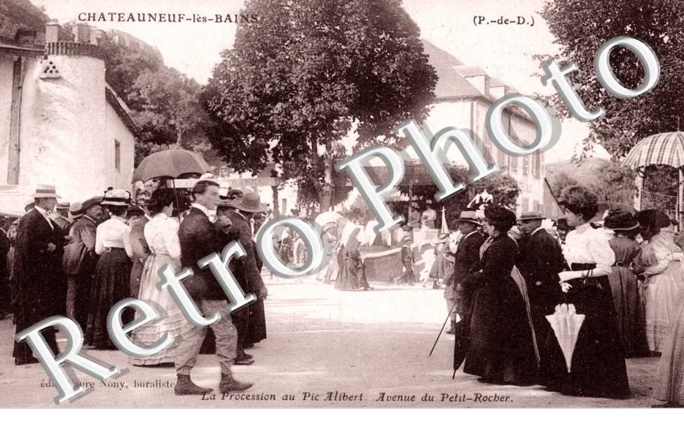 la Procession au Pic Alibert, Avenue du Petit-Rocher
