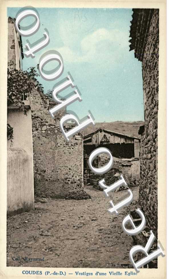 Vestiges d&#039;une vieille eglise