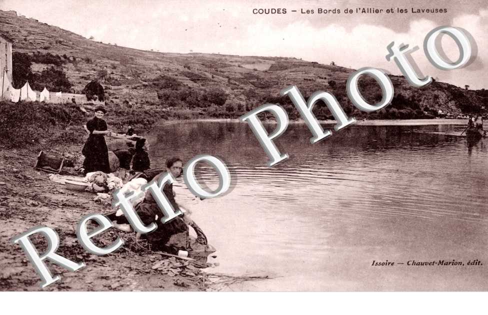 Les bord de l&#039;Allier et les Laveuses