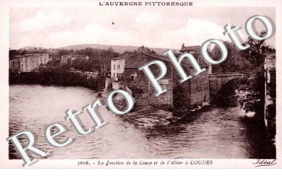Jonction de la Couze et de l&#039;Allier