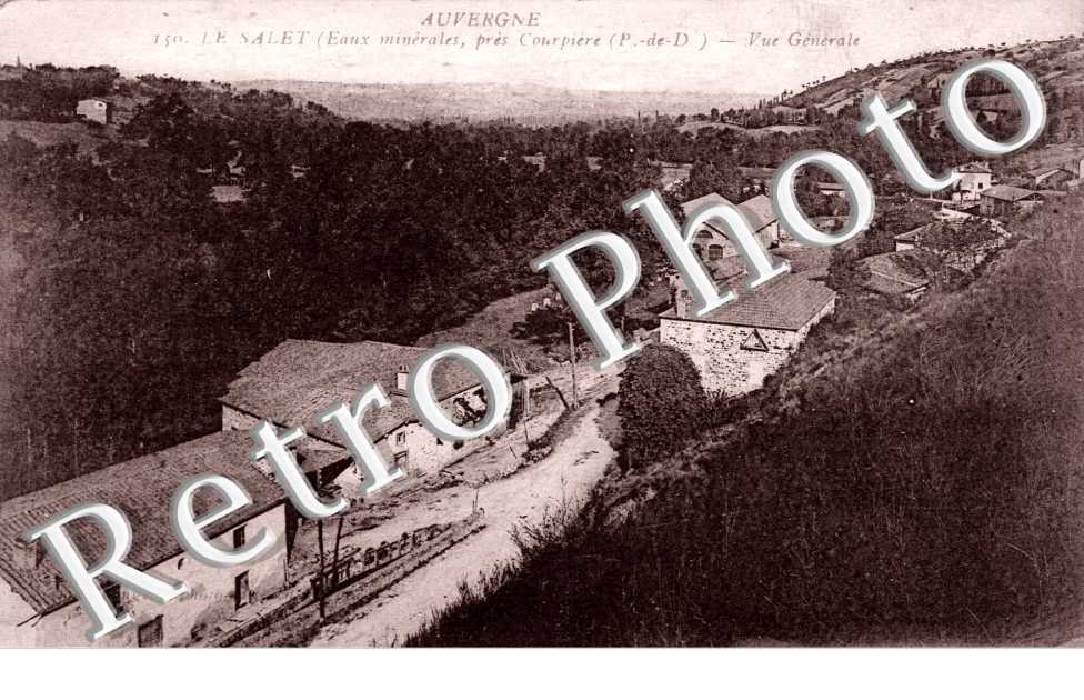 Le Salet (eaux minerales, pres Courpiere) - vue generale