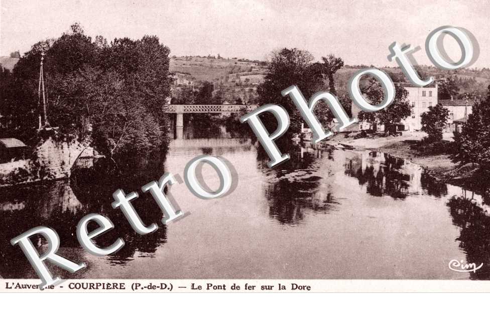 le pont de Fer sur la Dor