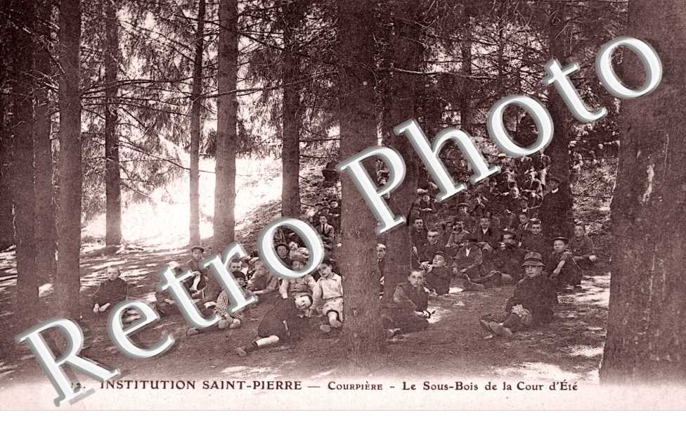 le sous Bois et la Cour d&#039;ete