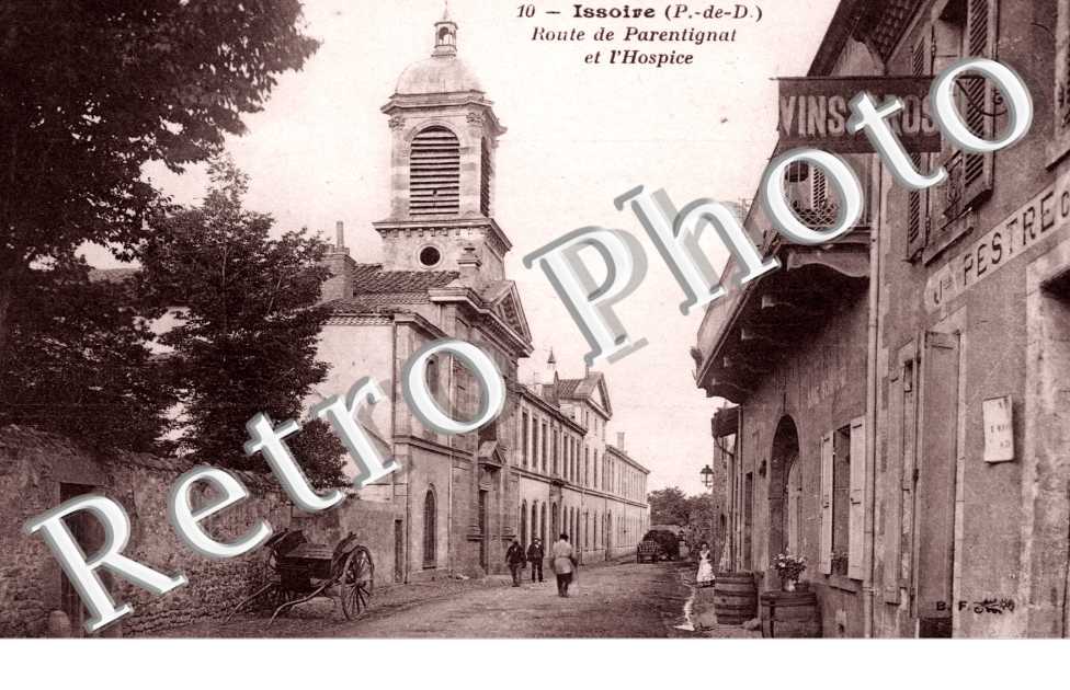 Route de Parentignat et l&#039;Hospice