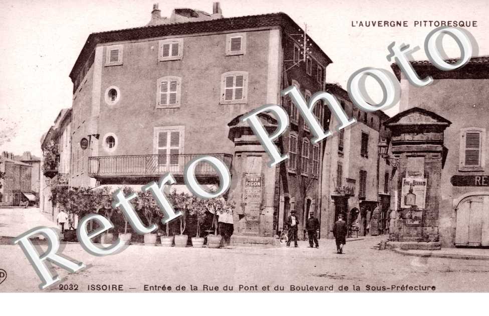 rue du pont et boulevard de la sous prefecture
