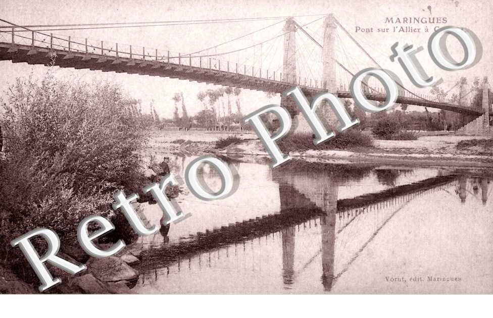 Pont sur l&#039;Allier a Crevant