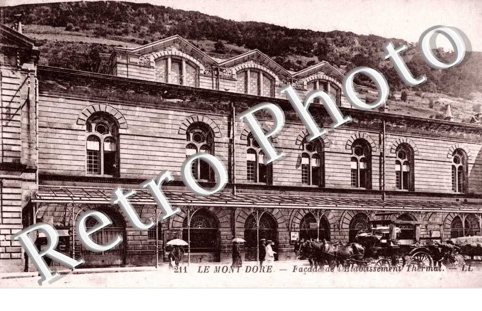 Facade de l'etablissement thermal