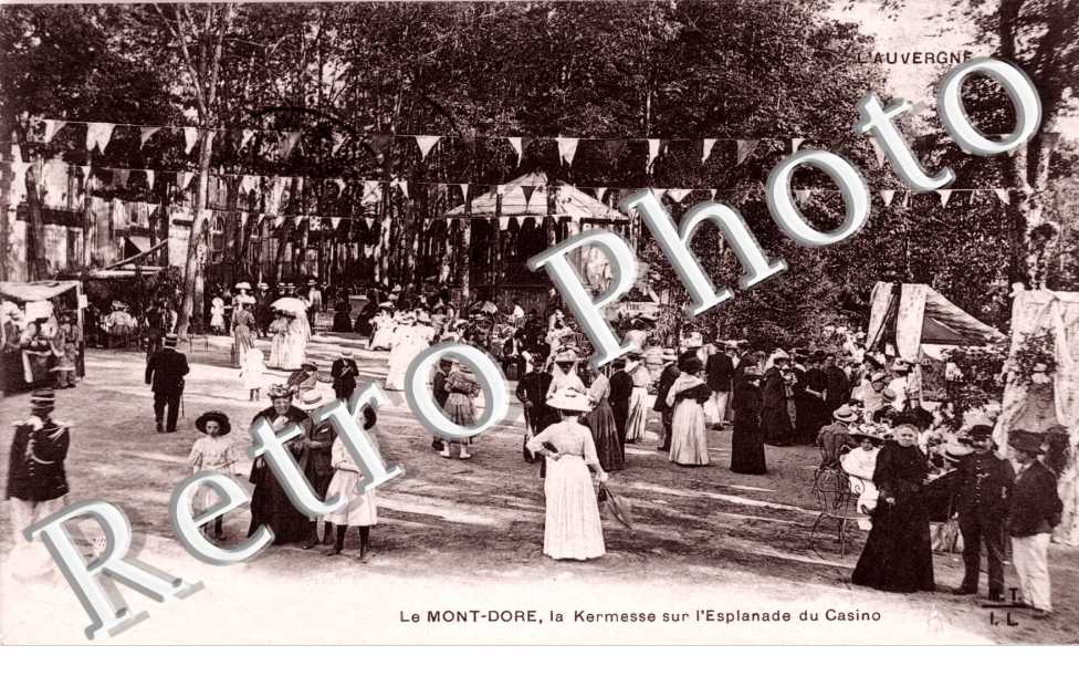 la Kermesse sur l'esplanade du casino