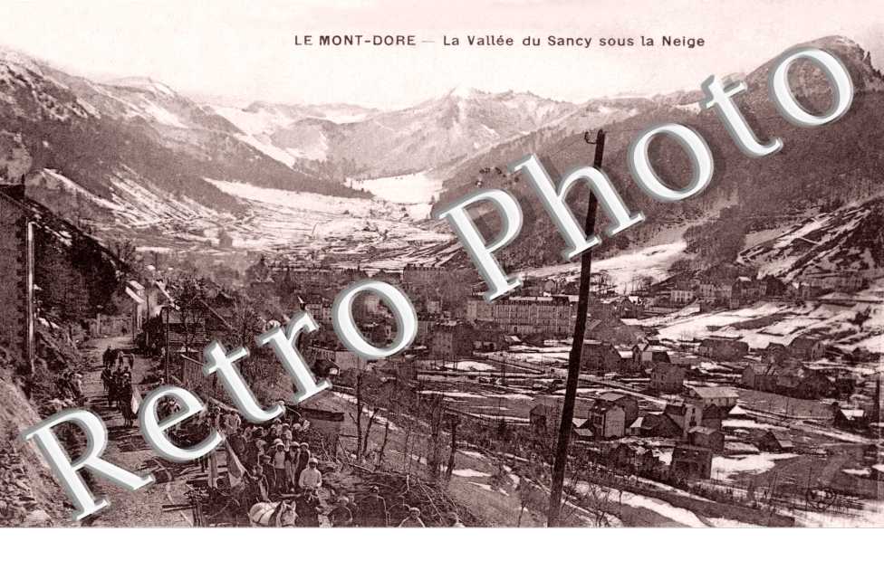 La vallee du sancy sous la neige
