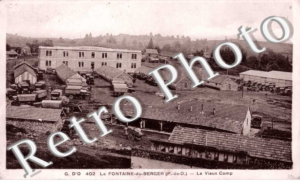 CPA 63 - La Fontaine Du Berger Route De Pontgibaud - Carte Postale Ancienne Années 1900
