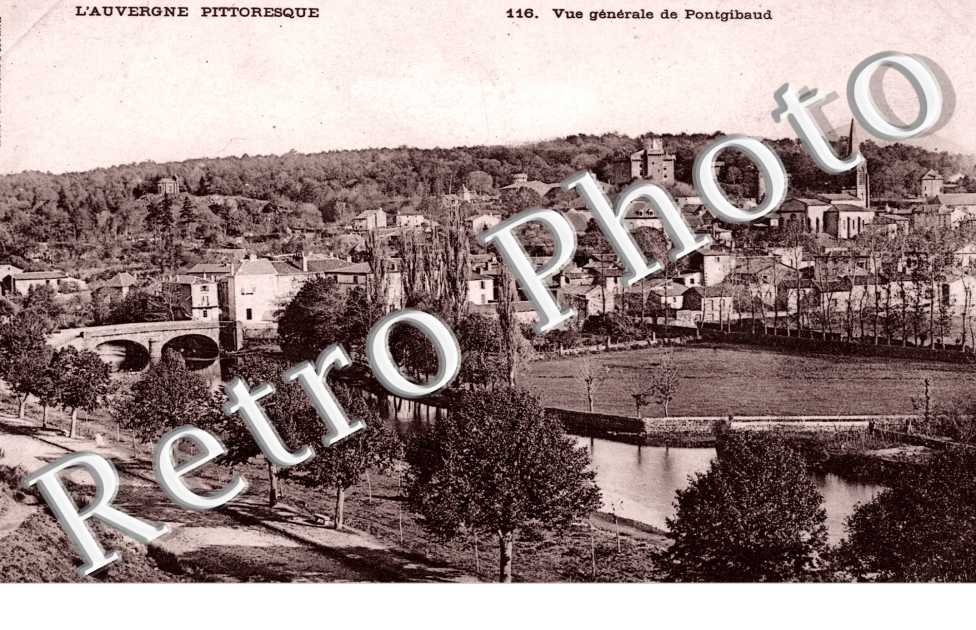 Vue Generale de Pontgibaud