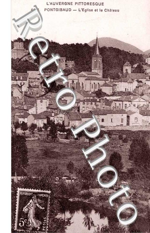 l&#039;eglise et le Chateau
