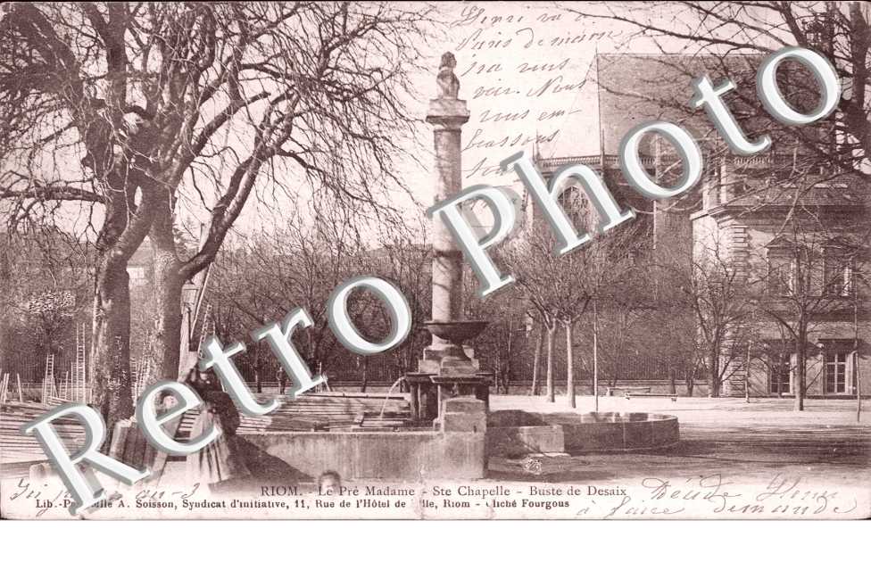 le Pre Madame, Sainte-Chapelle, Buste de Dessaix