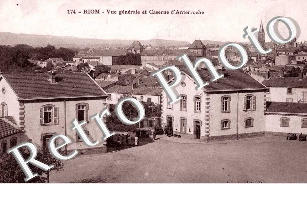 Vue generale et Caserne d&#039;Anterroche