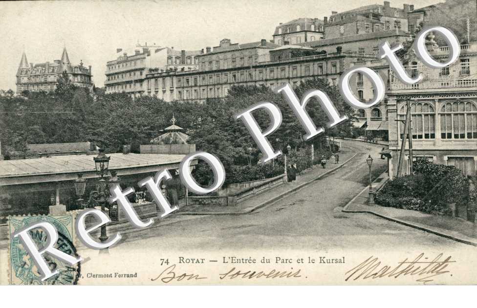 l&#039;Entree du Parc et le Kursal