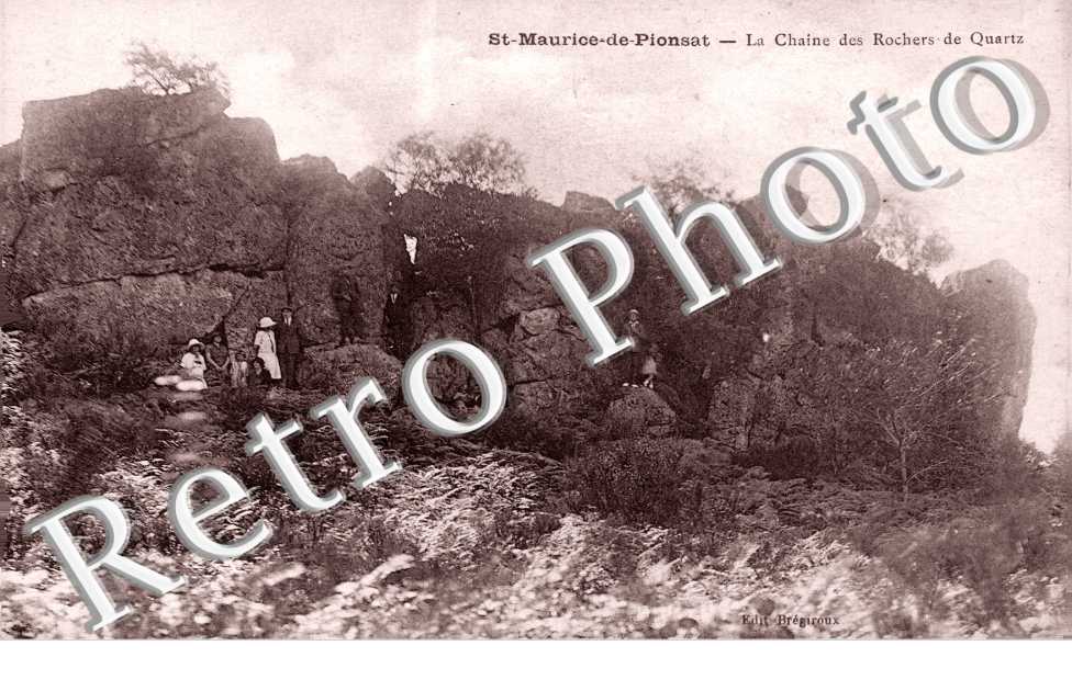 la chaine des rochers de quartz