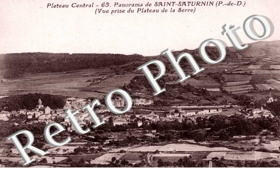 vue prise du plateau