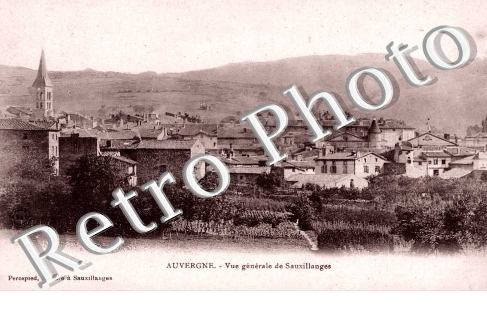 Vue Gneerale de Sauxillanges