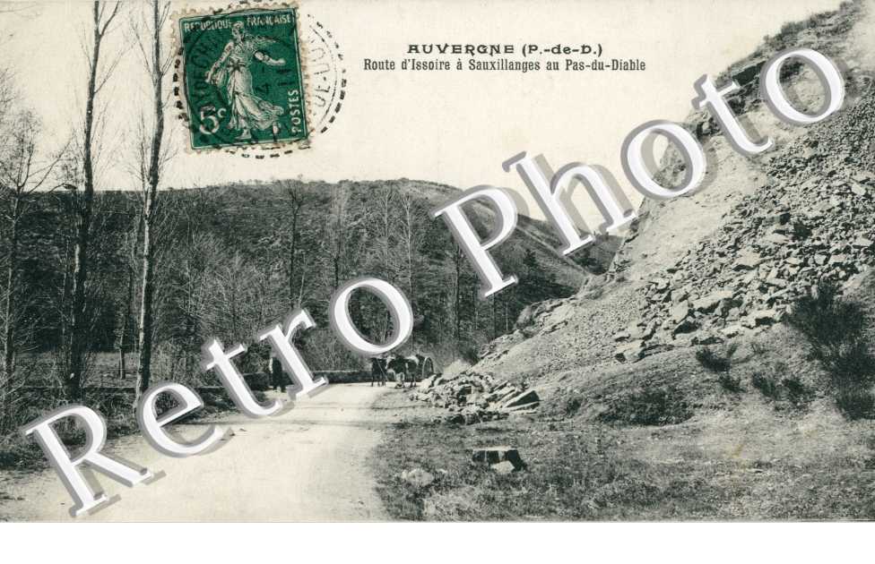 route d'Issoire au Pas du Diable