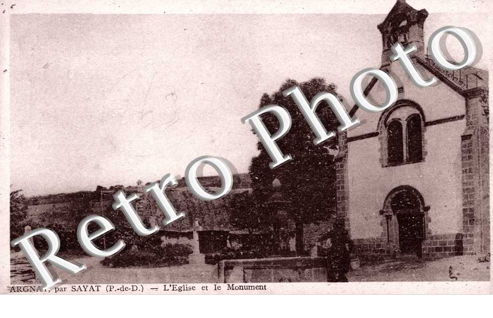 Argnat, L&#039;Eglise et le Monument