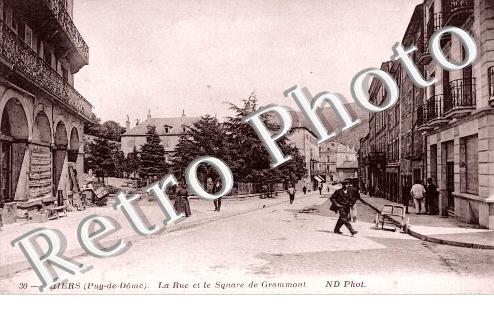 la Rue et le Square de Grammont