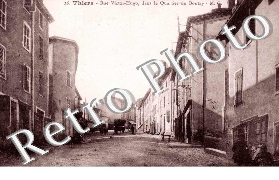 Rue Victor Hugo dans le Quartier du Boutay