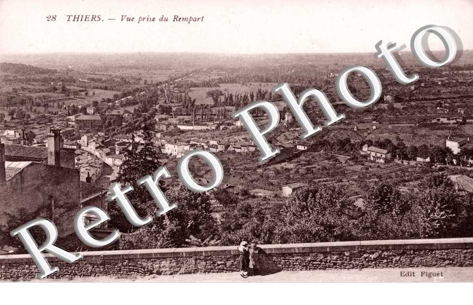 Vue prise du Rempart