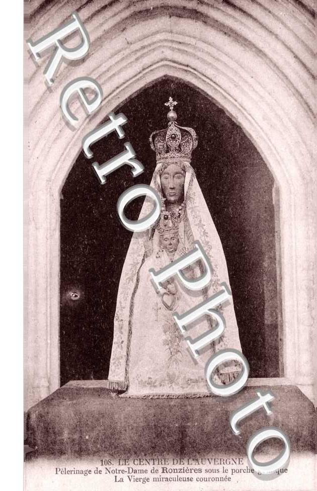 La vierge miraculeuse couronnée