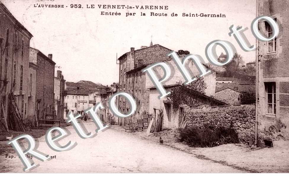 entree par la route de Saint Germain